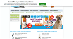 Desktop Screenshot of discount4pets.nl